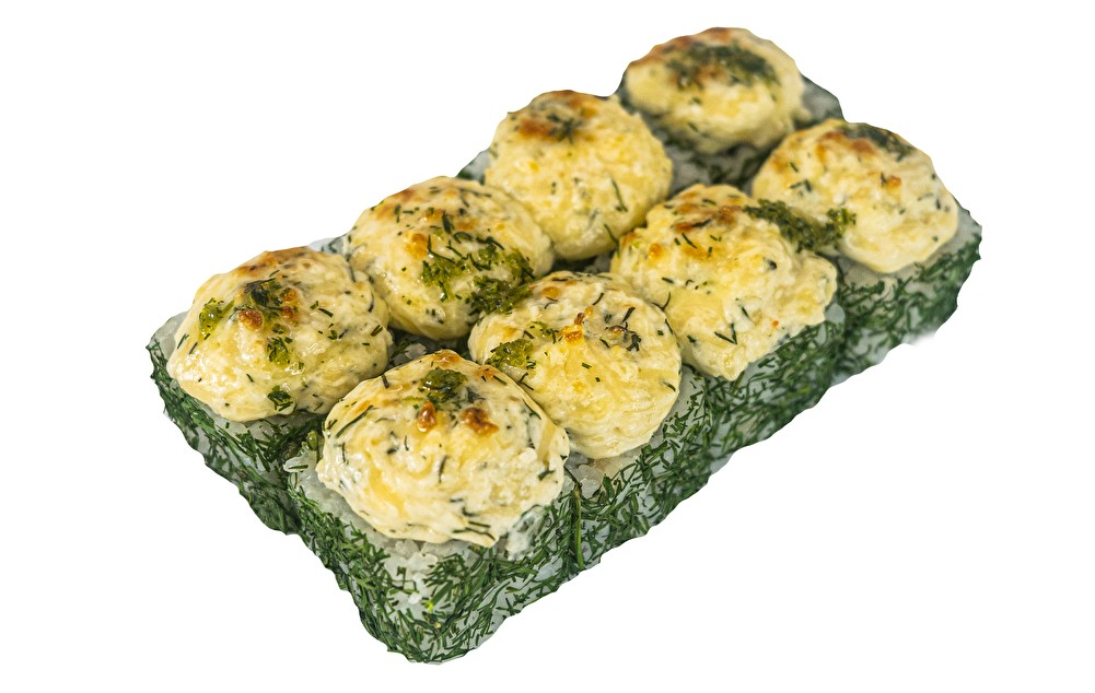 Запеченный с грудинкой