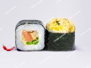 Запеченный ролл Сяке марузаки