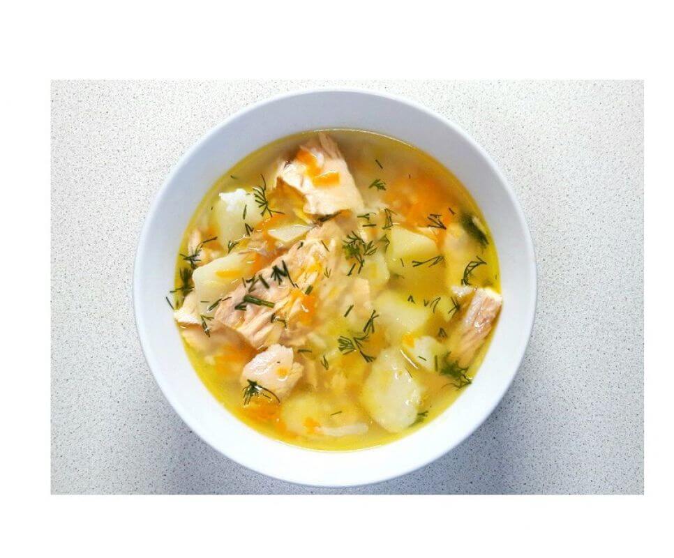 Уха из сёмги