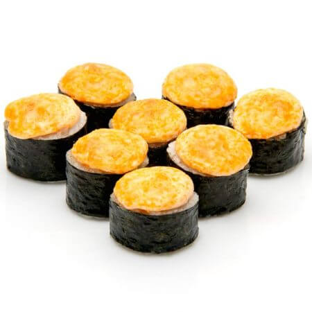 Ролл Запеченный с крабом (8 шт)