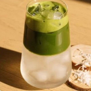 Матча черника - кокос