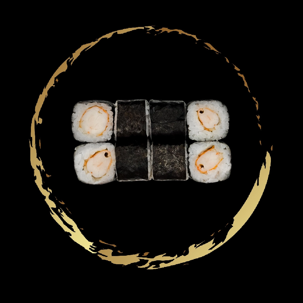 Мини-ролл с креветкой