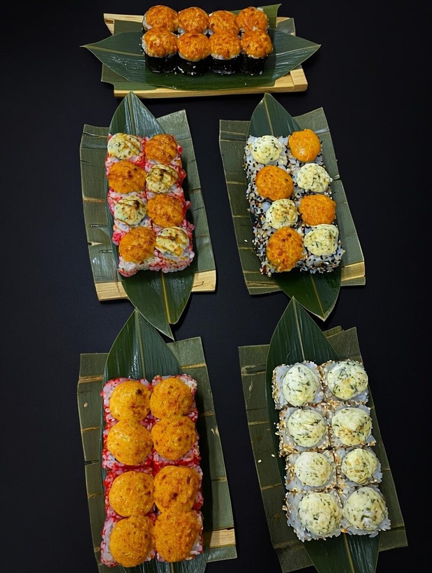 Сет запеченный