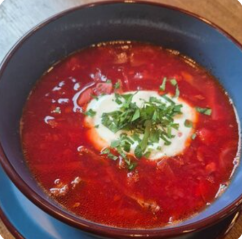 Борщ с говядиной