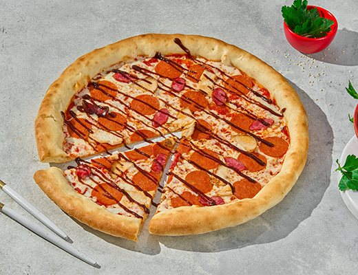 Пицца острая мясная