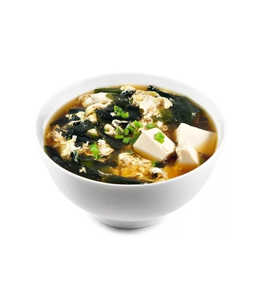 Суп кимчи острый с яйцом