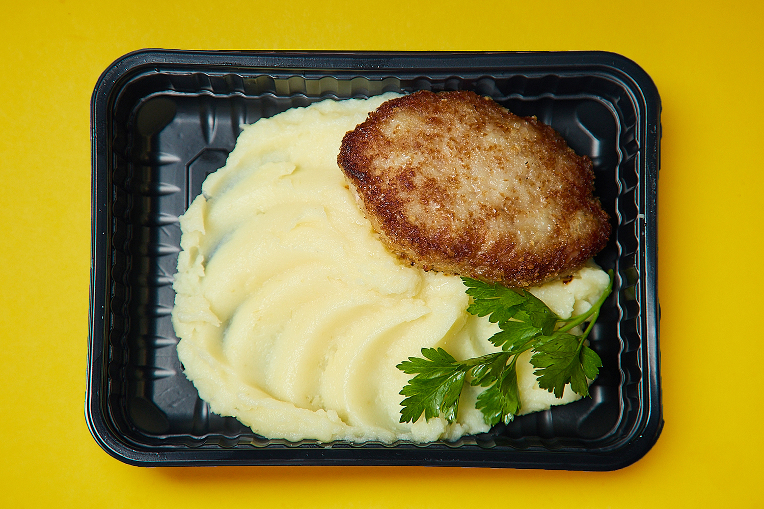 Котлета домашняя с пюре ЧЁ