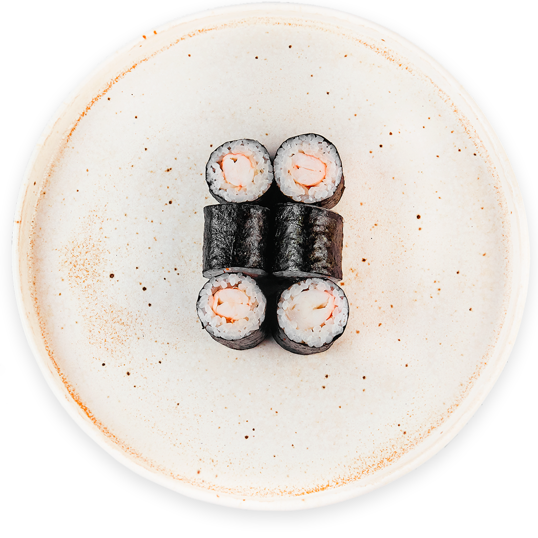 Ролл маки с креветкой (6 шт)