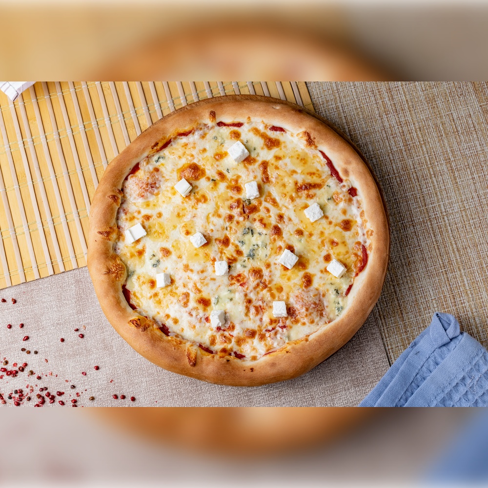 Пицца Четыре сыра 470 гр.