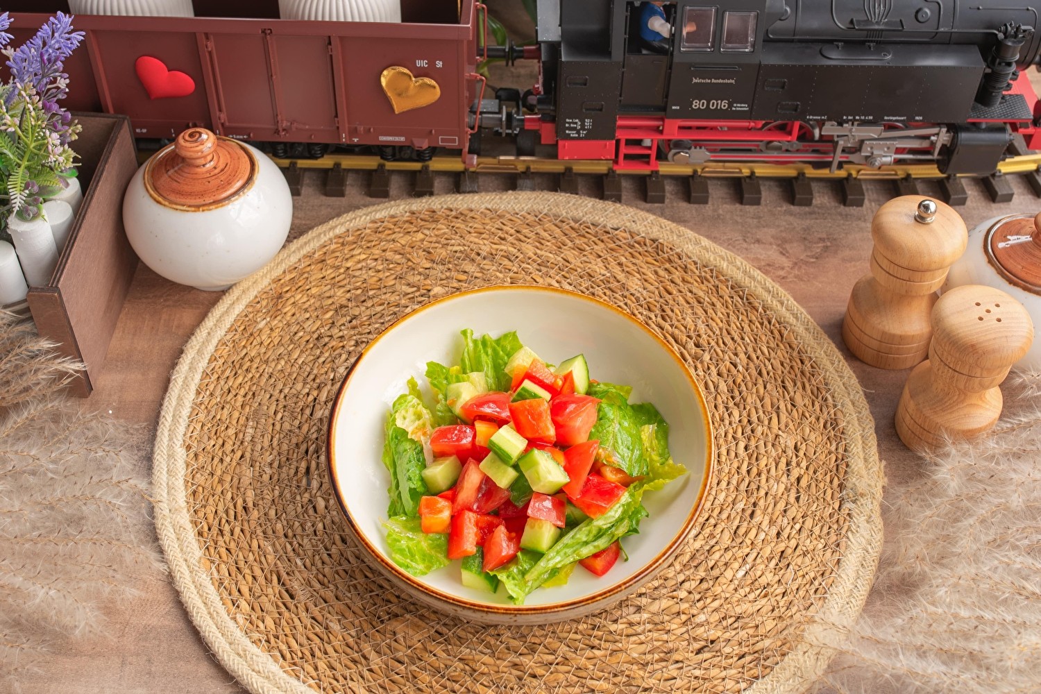 Салат овощной детский