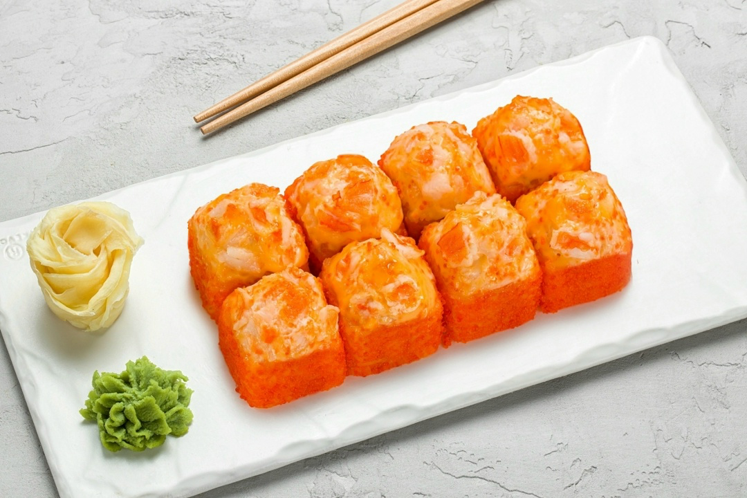 Запеченный лосось