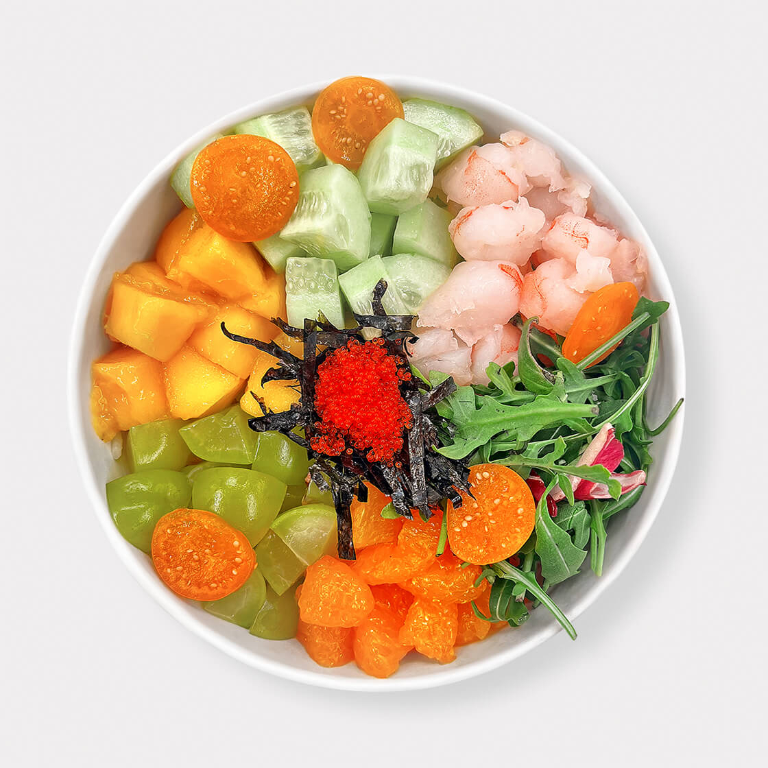 Поке с креветками