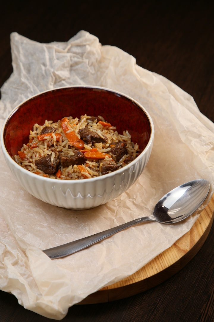 Плов с говядиной