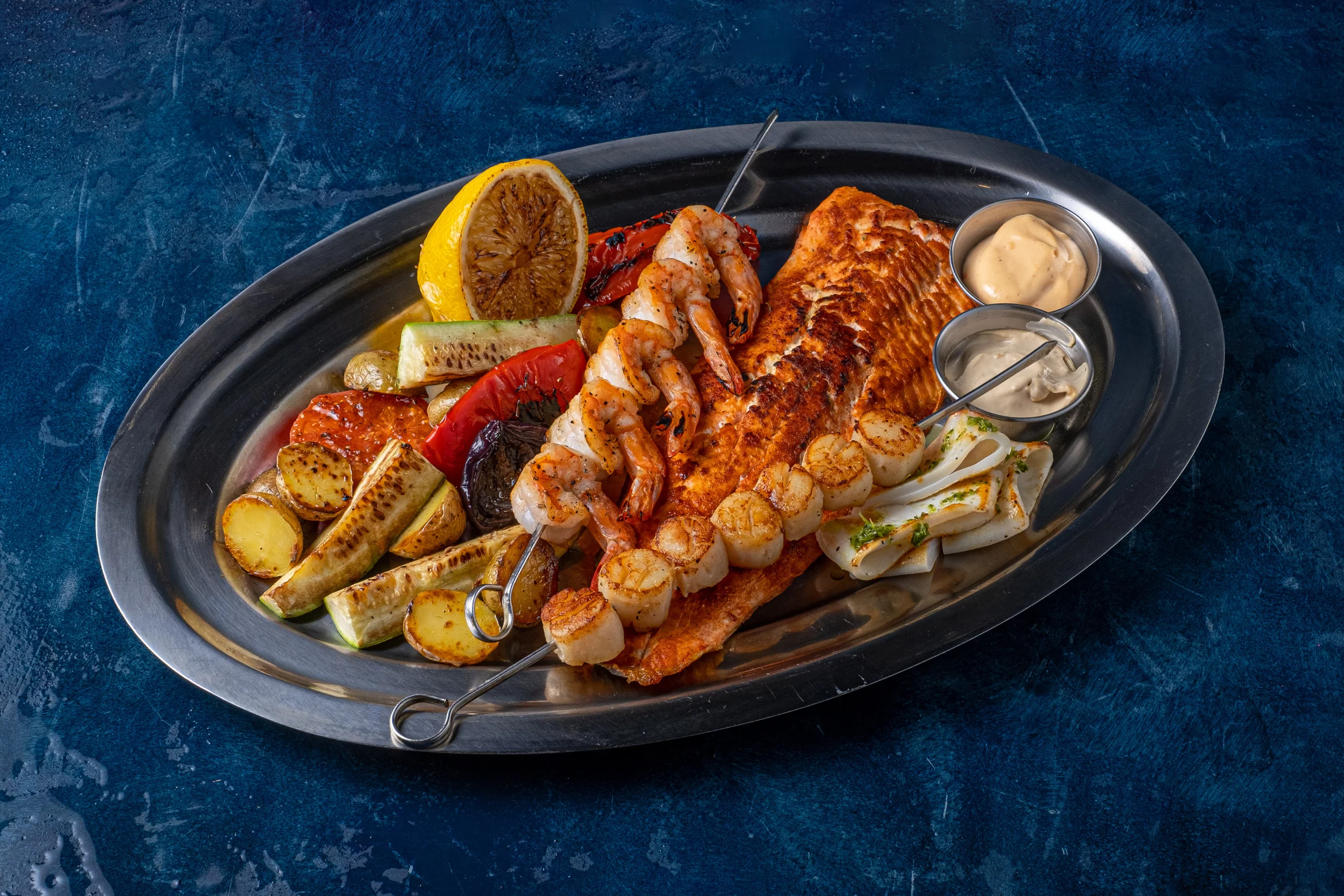 Большая морская гриль