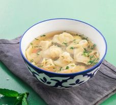 Чучвара шурпа с курицей