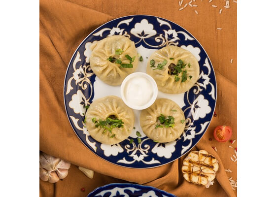 Манты с бараниной