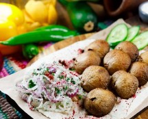 Грибной шашлык