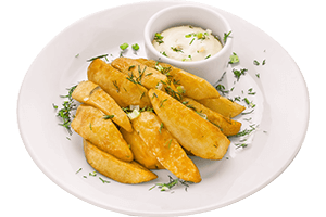 Картофельные дольки маленькая порция