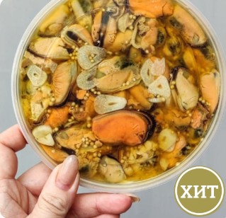 Мидии в пряном соусе