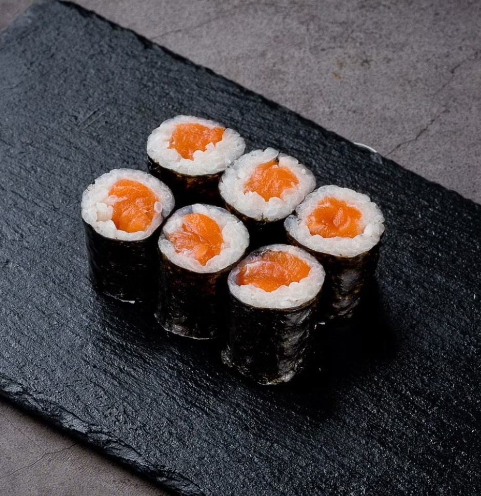 Сяке маки 6шт (Открытый) ЛОСОСНЕМ