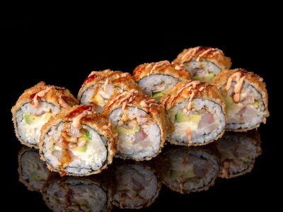 Жареный ролл Логон спайси