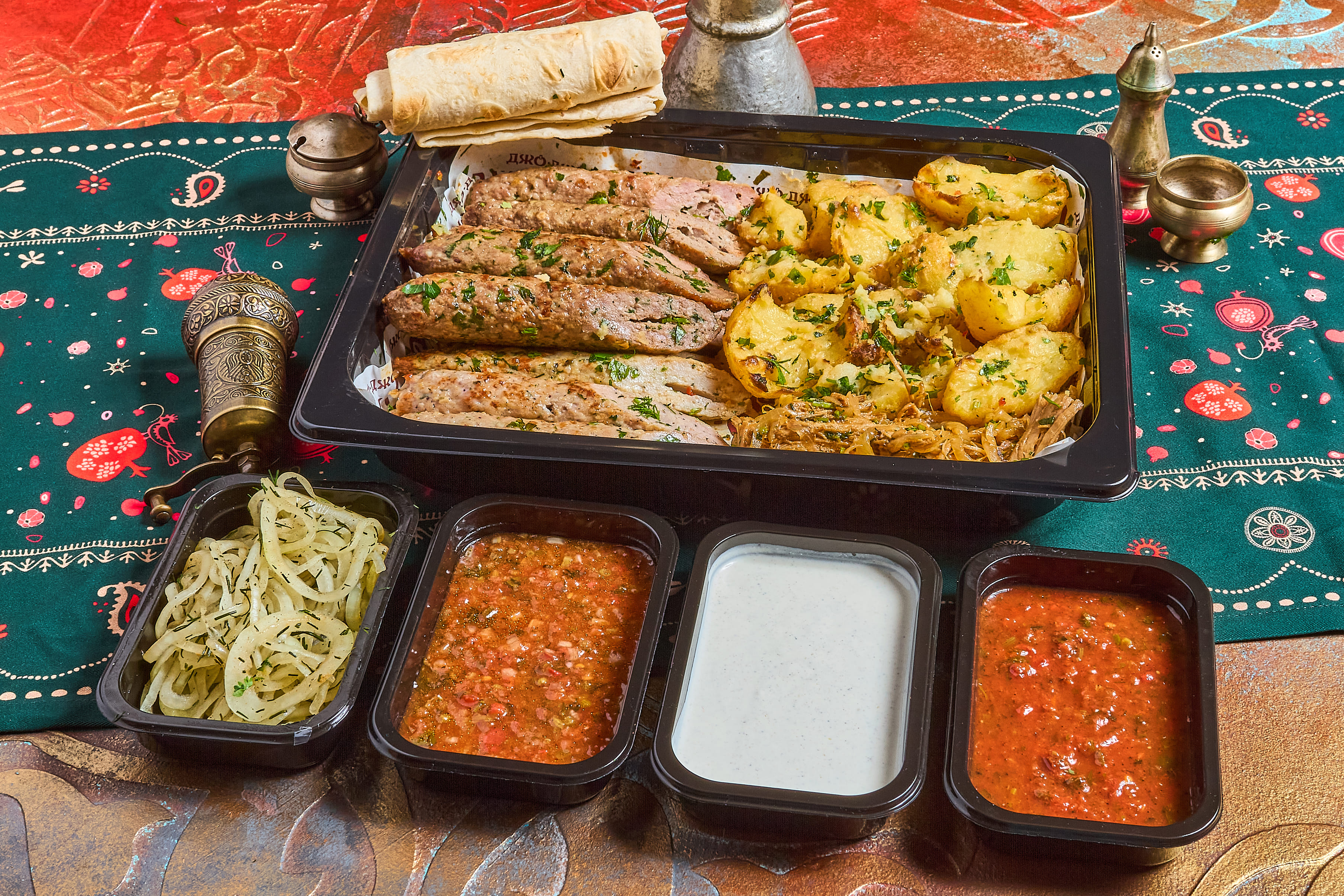 Ассорти люля-кебабов "Метехи"