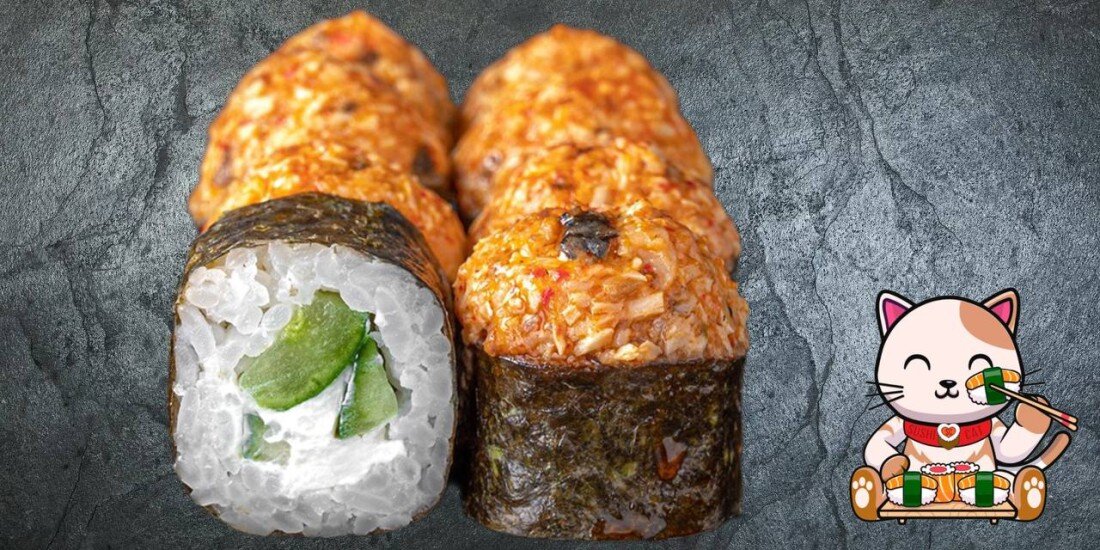 BIG Ролл Запеченный Краб 290г