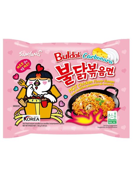 Buldak карбонара (готовая)