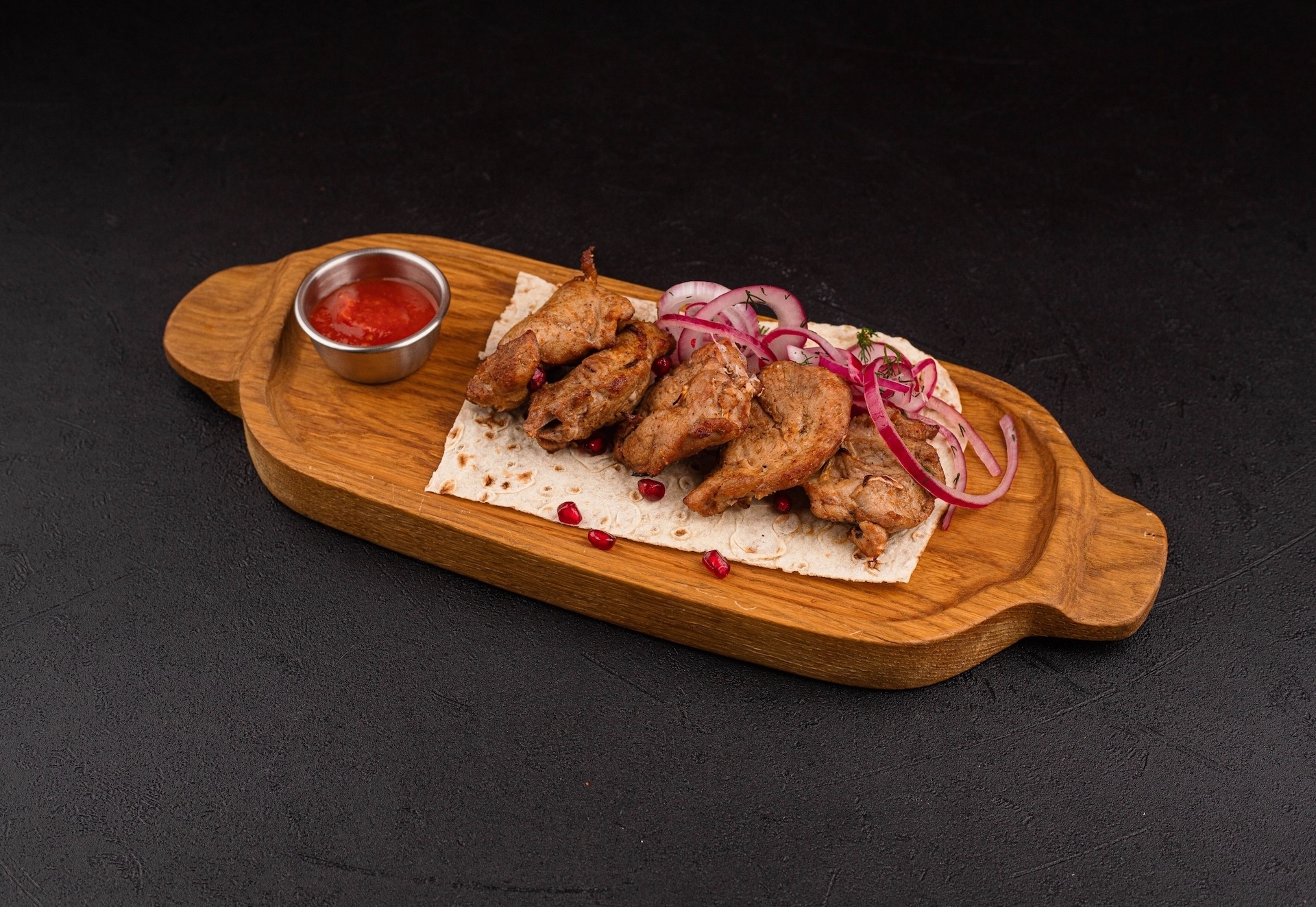 Вырезка говяжья на мангале