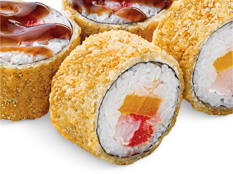 Темпура-ролл с креветкой