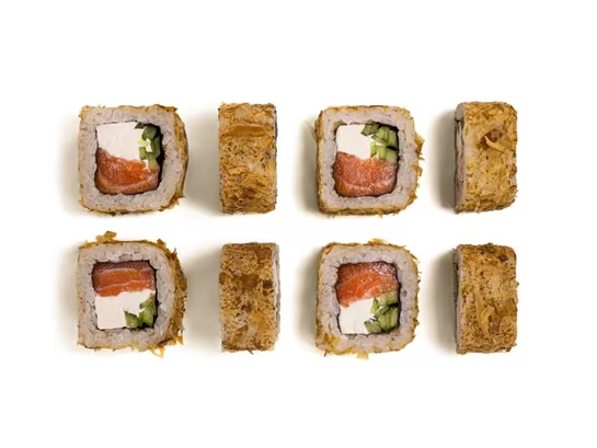 Ролл Цунами с лососем