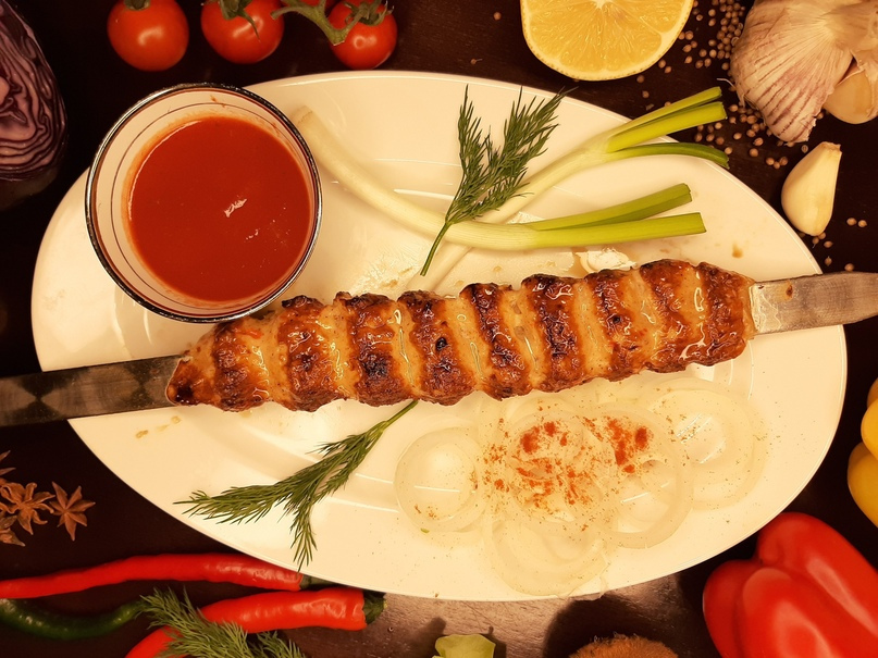Люля-кебаб из курицы