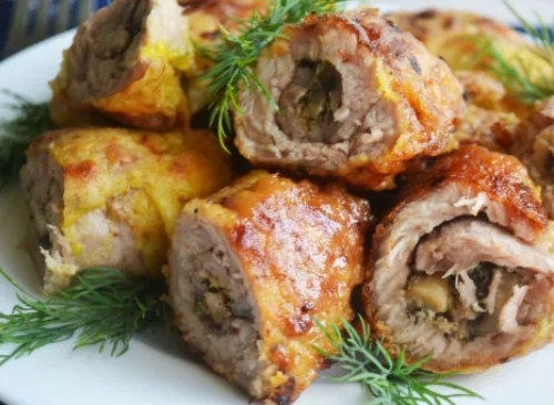 Закуска Атаман с грибами