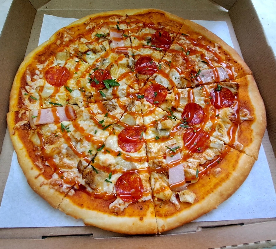 Пицца мясная чили (32 см)