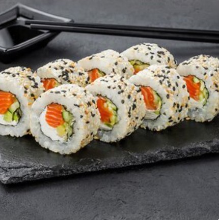 Филадельфийский кунжутный лосось