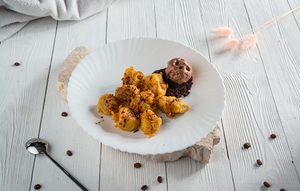 Бананы в кляре