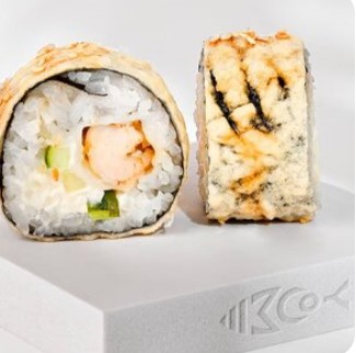 Темпура-роллы с креветками