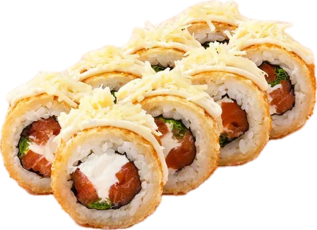 Ролл Цезарь Темпура с Лососем 345г