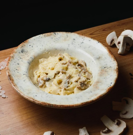 Паста с курицей и грибами «От Шефа»