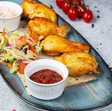 Шашлык из куриного филе