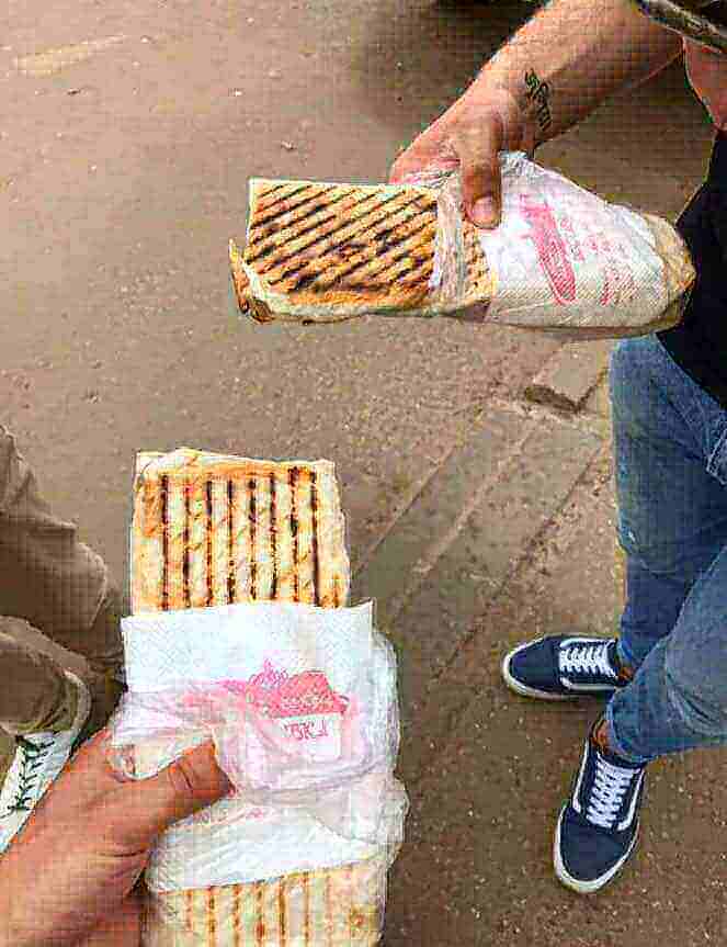 Шаурма Вип со свининой