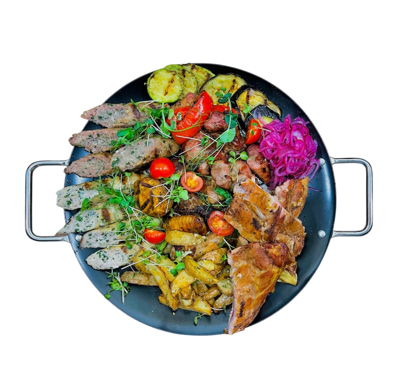 Мясное ассорти на гриле