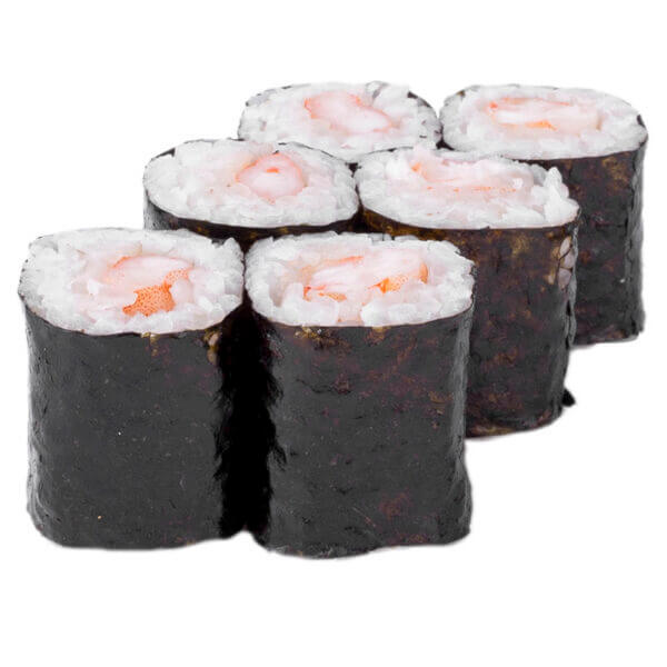 Мини ролл с креветкой
