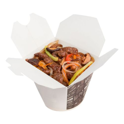 Харусаме с говядиной, соус ньюпай