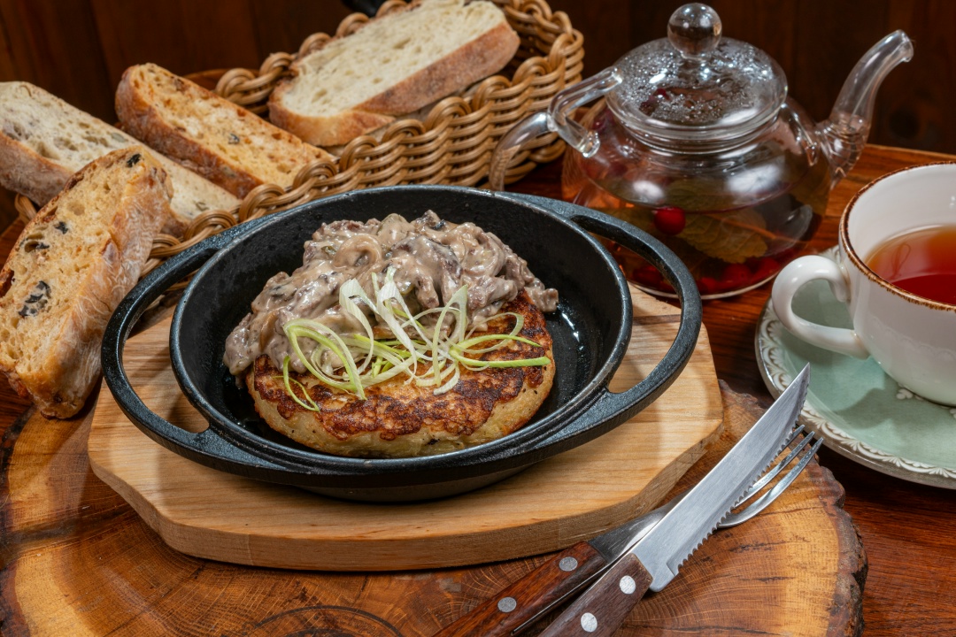 Драники с жульеном