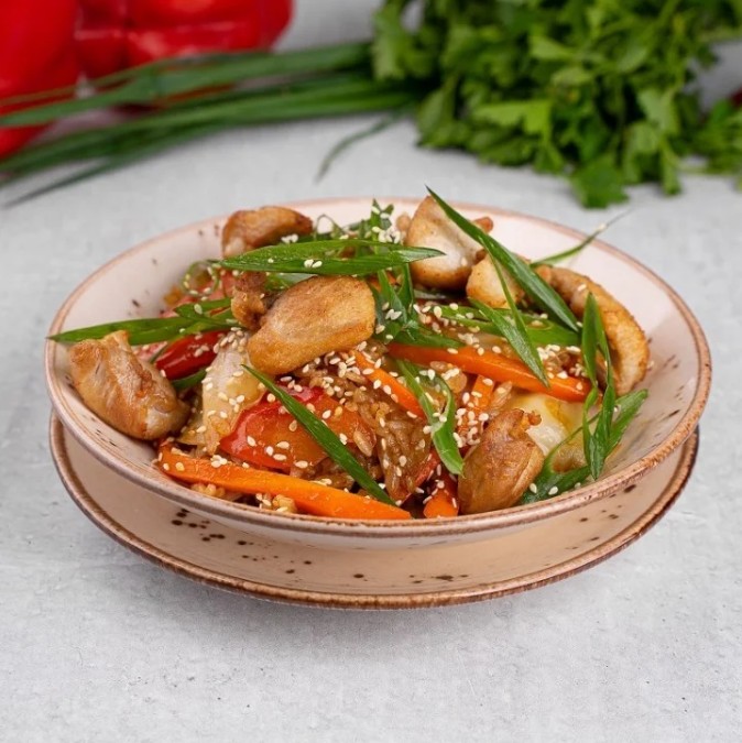 Рис с КУРИЦЕЙ