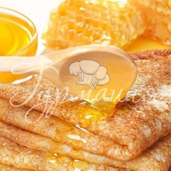 Блины с медом