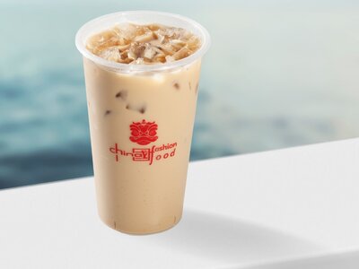 Холодный классический молочный чай