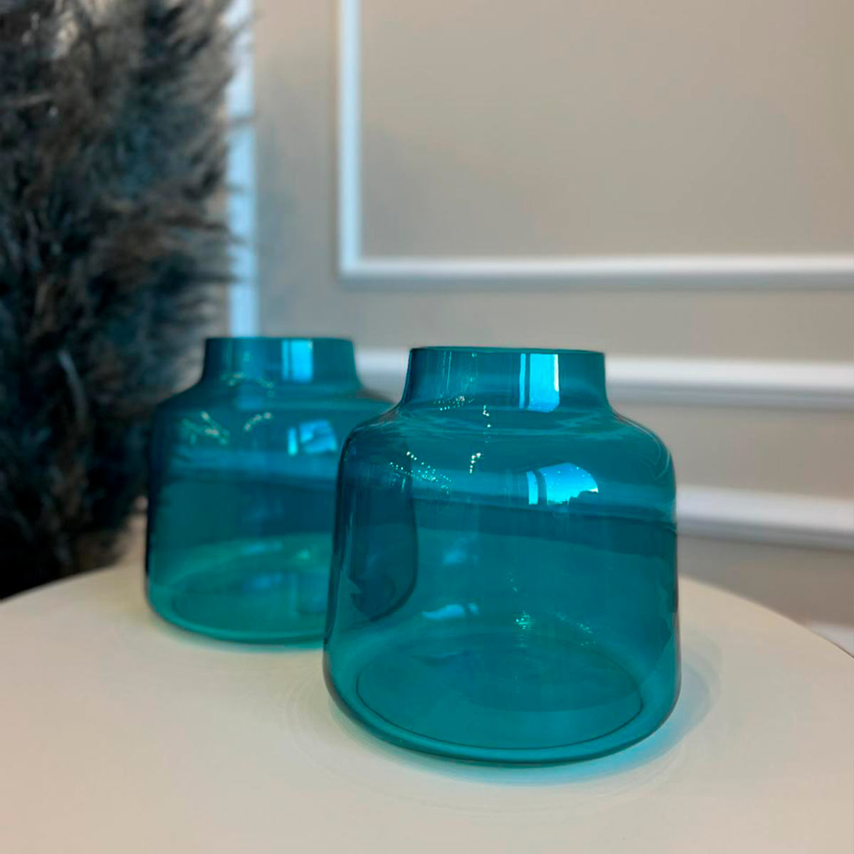 Ваза стекло 20х21,5см, Арт. В2