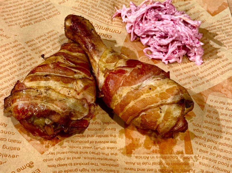 Ножки в беконе